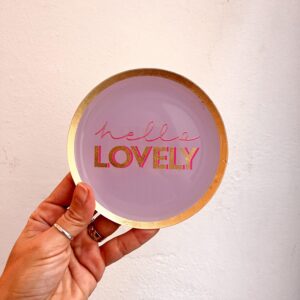 Love Plates Hello Lovely