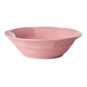 Piatto fondo rosa