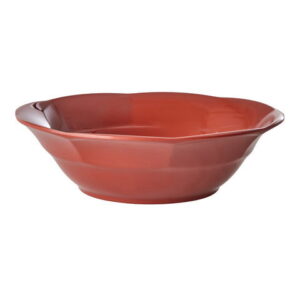 Piatto fondo rosso paprika
