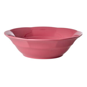 Piatto fondo rosa anguria