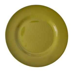 Piatto piano verde oliva
