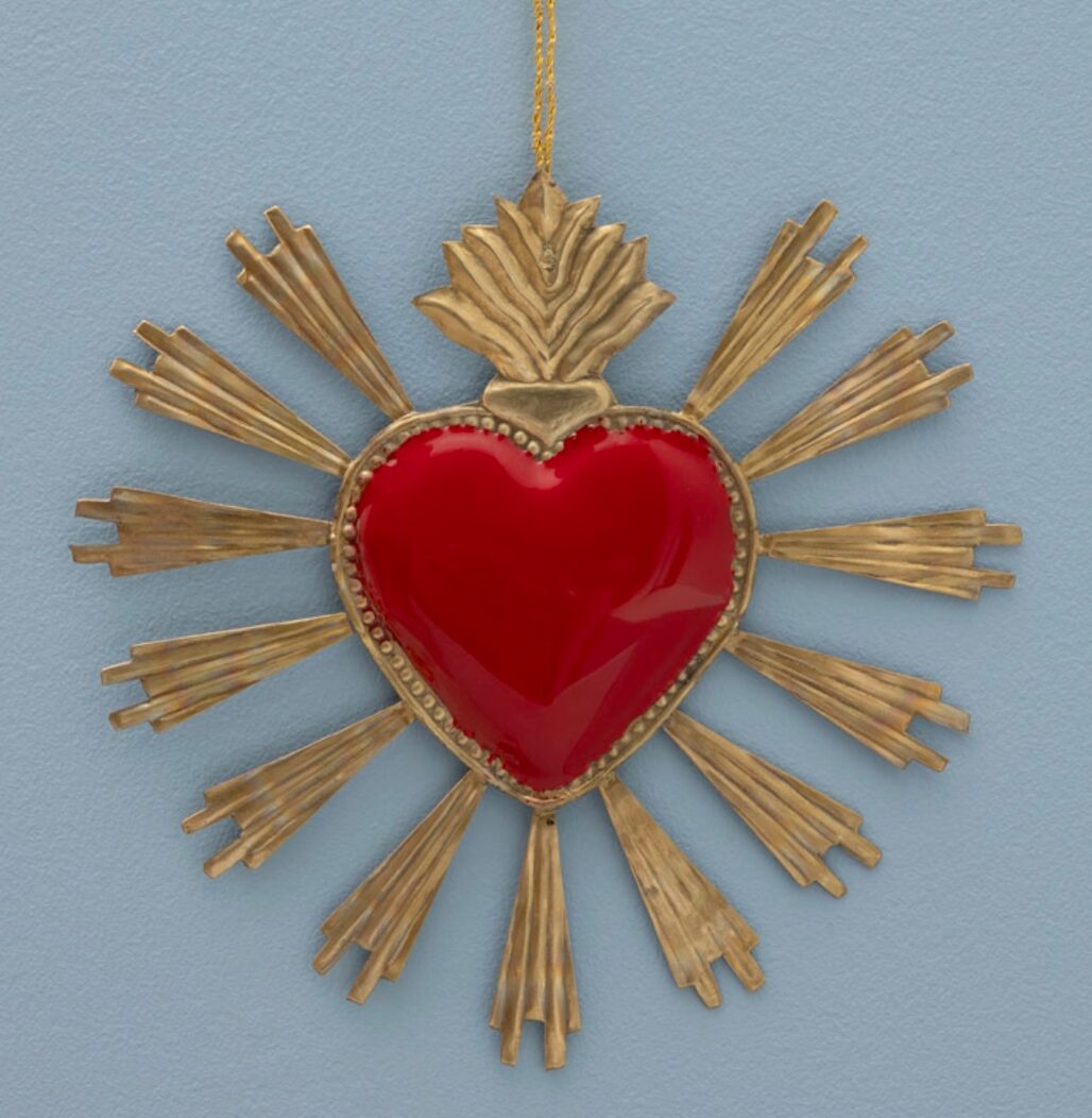 Ex-voto cuore rosso